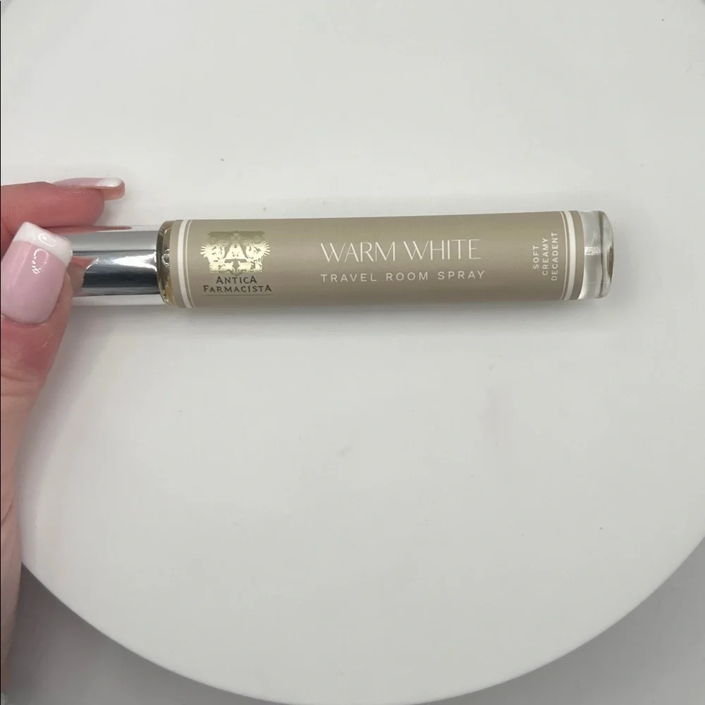 Antica Farmacista Warm White Travel Room Spray 10ml 0.3oz Soft Creamy Decadent